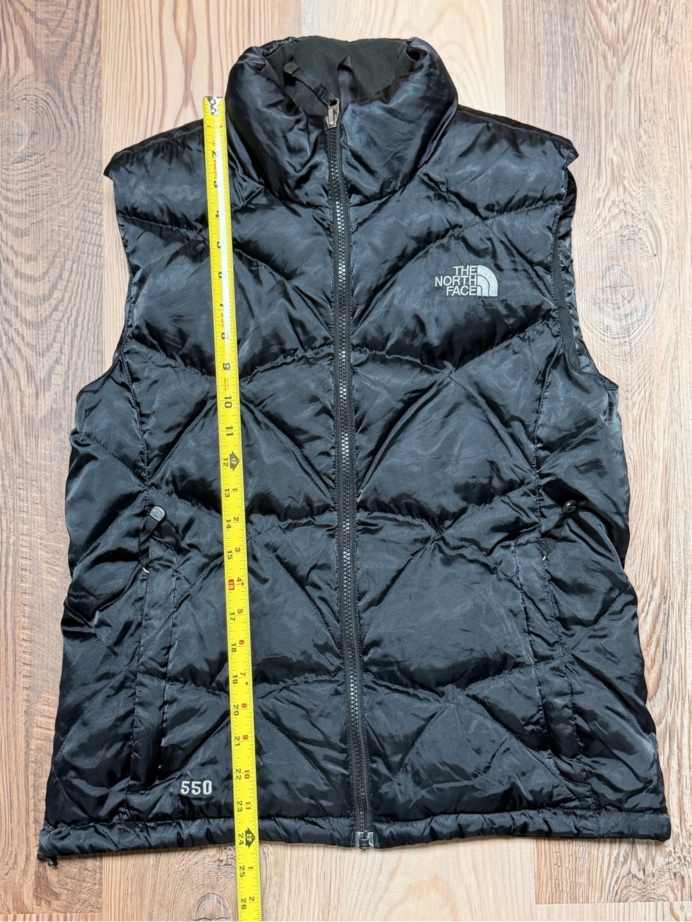 The North Face Aconcagua 550 Down Vest Black Puffer Women's Size M - Picture 10 of 11